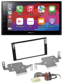 Pioneer DAB USB MP3 Bluetooth 2DIN Autoradio für Nissan Juke (ab 2014)