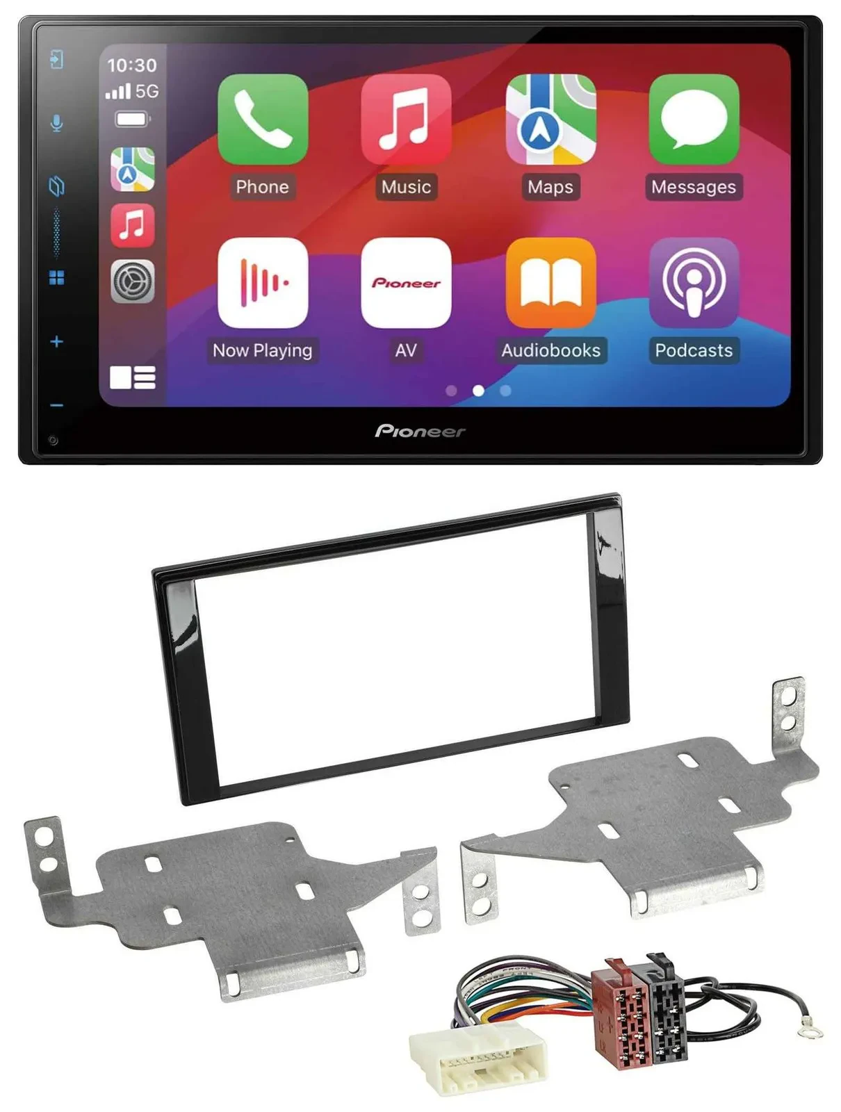 Pioneer DAB USB MP3 Bluetooth 2DIN Autoradio für Nissan Juke (ab 2014)