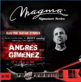 Струны для электрогитары Magma Strings AG100 Andres Gimenez 13-60