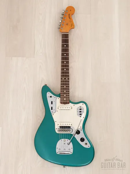 Электрогитара Fender American Vintage 1962 Jaguar SS Ocean Turquoise w/case USA 2001