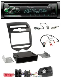 Автомагнитола для Hyundai ix20 Pioneer CD USB MP3 DAB (с 2010, поддержка кнопок на руле, для ручного кондиционера)