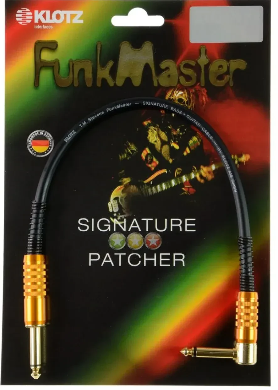 Патч-кабель инструментальный Klotz TMPR-0090 Black 0.9 м
