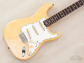 1965 Fender Stratocaster Vintage Guitar Olympic White w/ Case