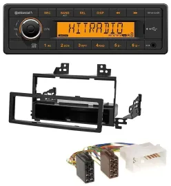 Continental 1DIN USB AUX MP3 Autoradio für Kia Rio Hyundai Accent 2006-2011