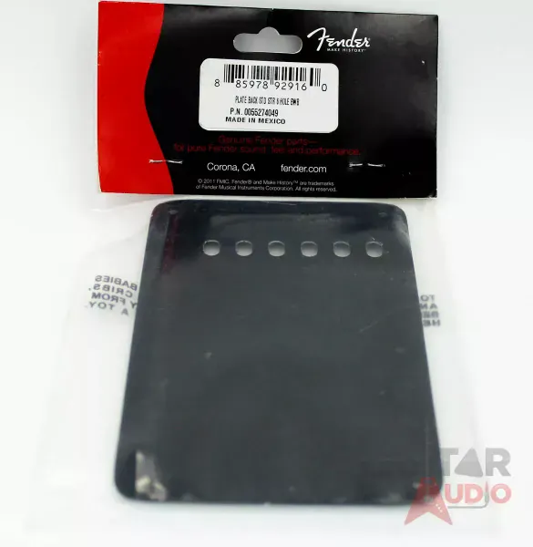 Задняя крышка для гитарной деки Fender 005-5274-049 Black