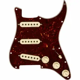 Пикгард Fender Pre-Wired Strat Tortoise Pickguard Hot Noiseless Single-Coils