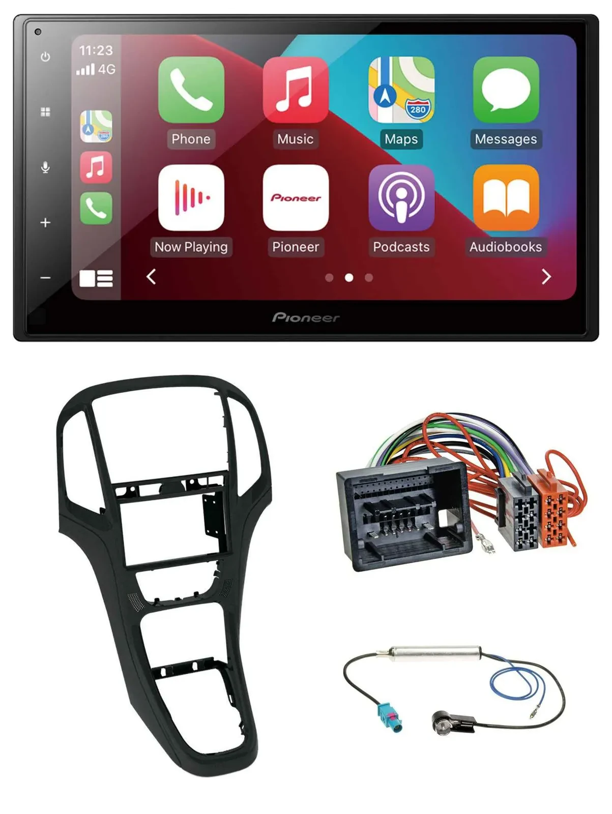 Автомагнитола Pioneer 2-DIN, USB, MP3, DAB, Bluetooth для Opel Astra J (с 12.2009)