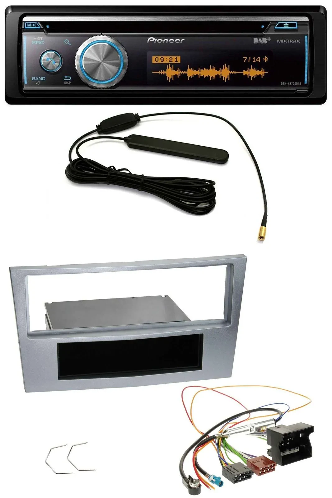 Pioneer CD USB Bluetooth DAB MP3 Autoradio für Opel Astra H Zafira B Corsa D ab