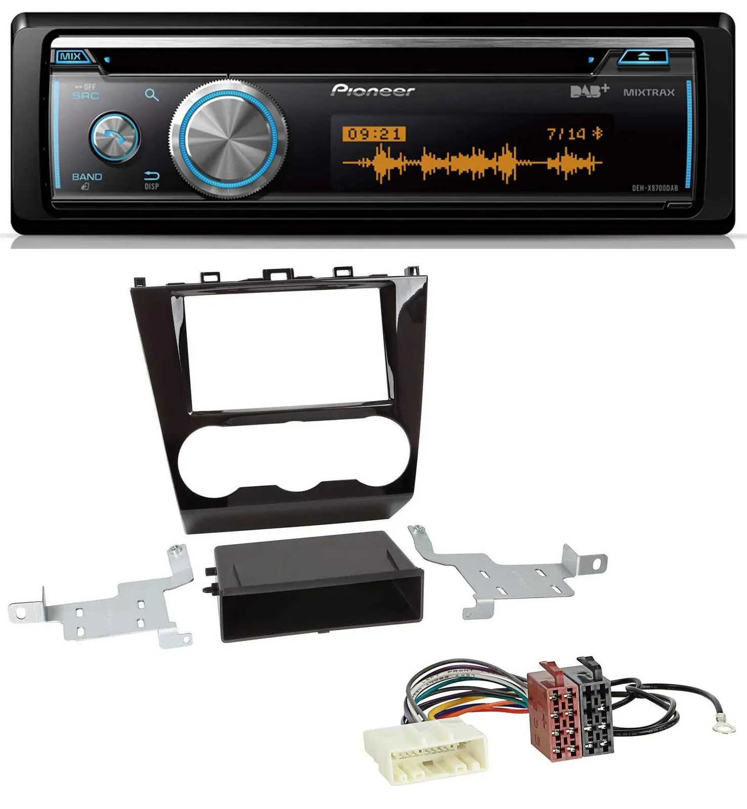 Автомагнитола для Subaru Forester SJ (с 2015) Pioneer MP3 DAB USB CD Bluetooth