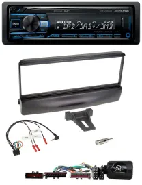Alpine USB Bluetooth DAB Lenkrad Autoradio für Ford Escort Focus schwarz