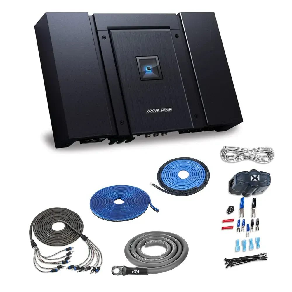 Автомобильный усилитель Alpine HDA-V90 5-канальный 900W RMS (набор)