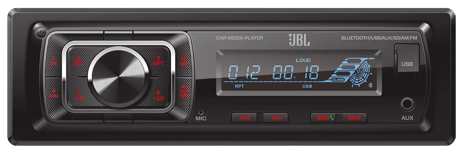 JBL Celebrity 150 MP3-Autoradio mit Bluetooth USB SD AUX-IN