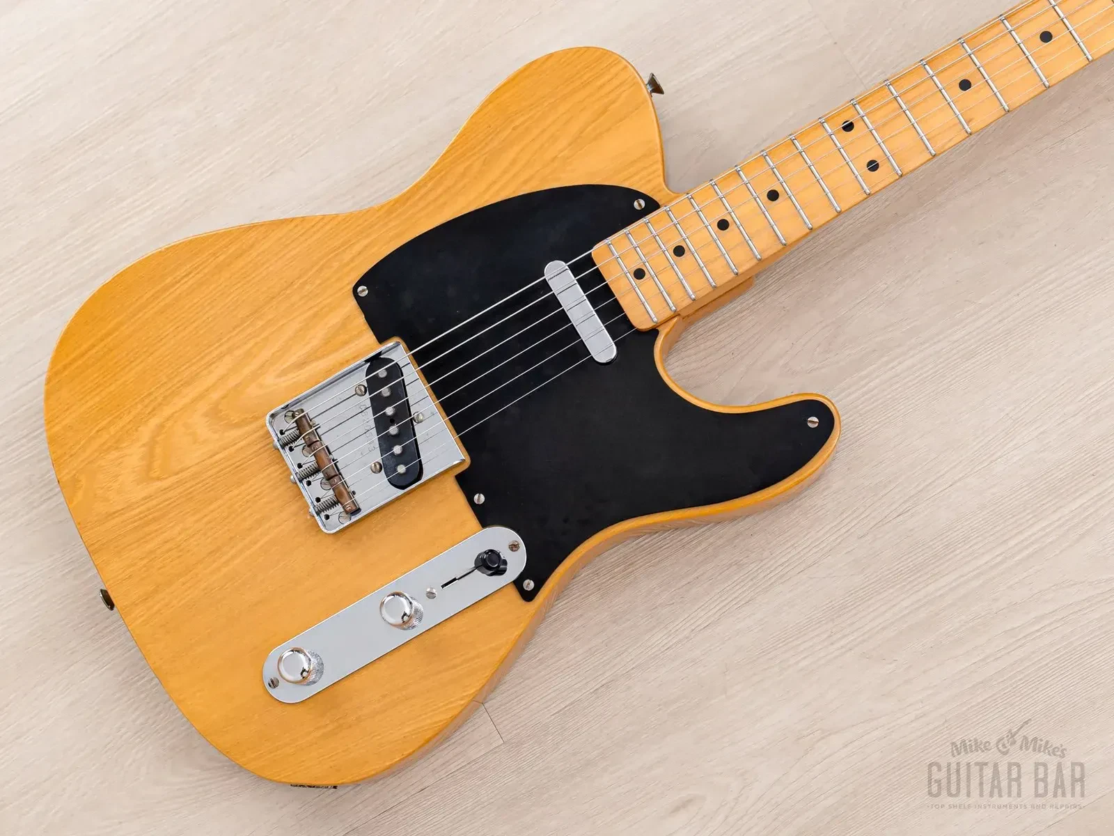 1982 Greco TL800 Brazen Picker T-Style Blackguard Butterscotch Lacquer, Japan