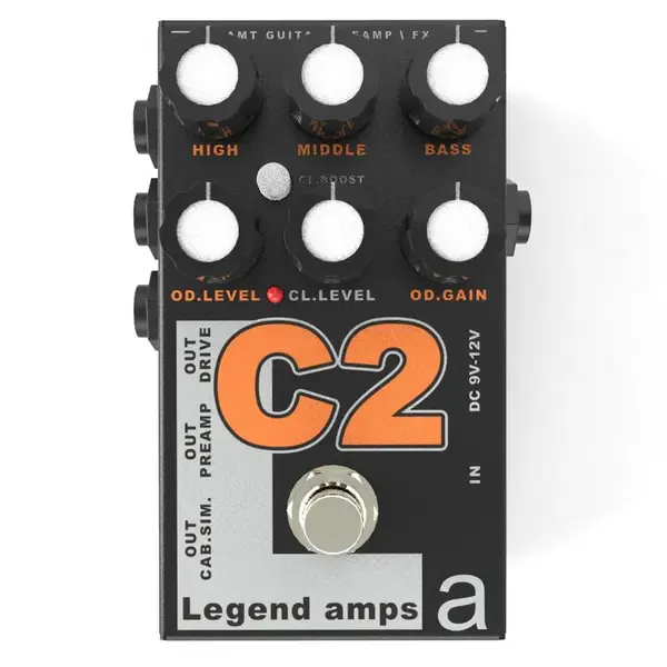 Напольный предусилитель для электрогитары AMT Electronics C2 Legend Amps 2 LA-2 Series