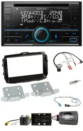 Автомагнитола Kenwood 2 DIN, CD, DAB, USB, Bluetooth для Alfa Romeo Giulietta 2014–2021