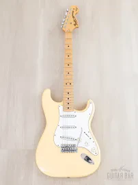 Электрогитара Fender Yngwie Malmsteen Signature Stratocaster SSS Vintage White w/case Japan 2016