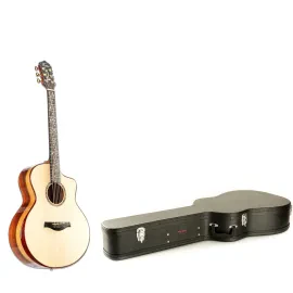 Westerngitarre Grand Auditorium Santos Palisander Ebenholz Griffbrett Fishman