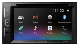 Автомагнитола Pioneer AVH-A240DAB 2-DIN, CD/DVD/MP3, сенсорный экран, DAB, Bluetooth