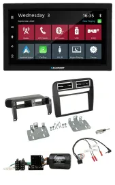 Blaupunkt DAB Bluetooth USB Lenkrad 2DIN Autoradio für Fiat Grande Punto 06-09 s