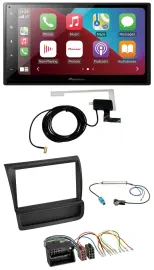 Pioneer USB Bluetooth DAB MP3 2DIN Autoradio für Audi R8 (42, 2006-2015)