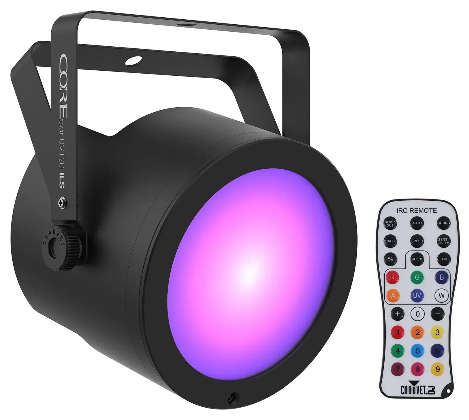 Ультрафиолетовый светильник Chauvet DJ COREpar UV 120 ILS UV COB LED D-Fi USB с пультом управления