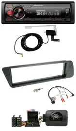 Автомагнитола для Peugeot 306 (1998–2001) Pioneer 1DIN MP3 DAB USB