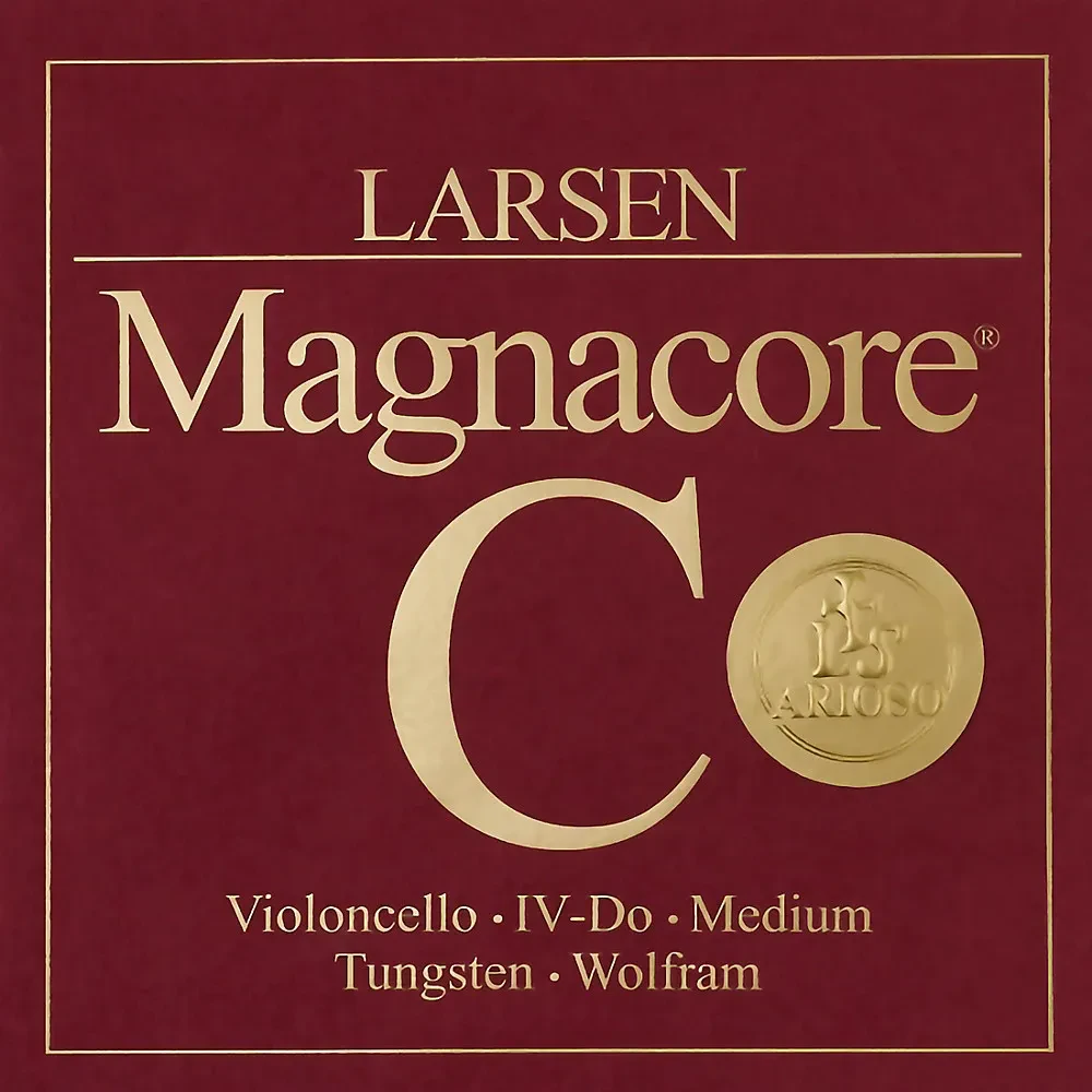 Larsen Magnacore Arioso Cello C String 4/4 Size, Medium Tungsten, Ball End