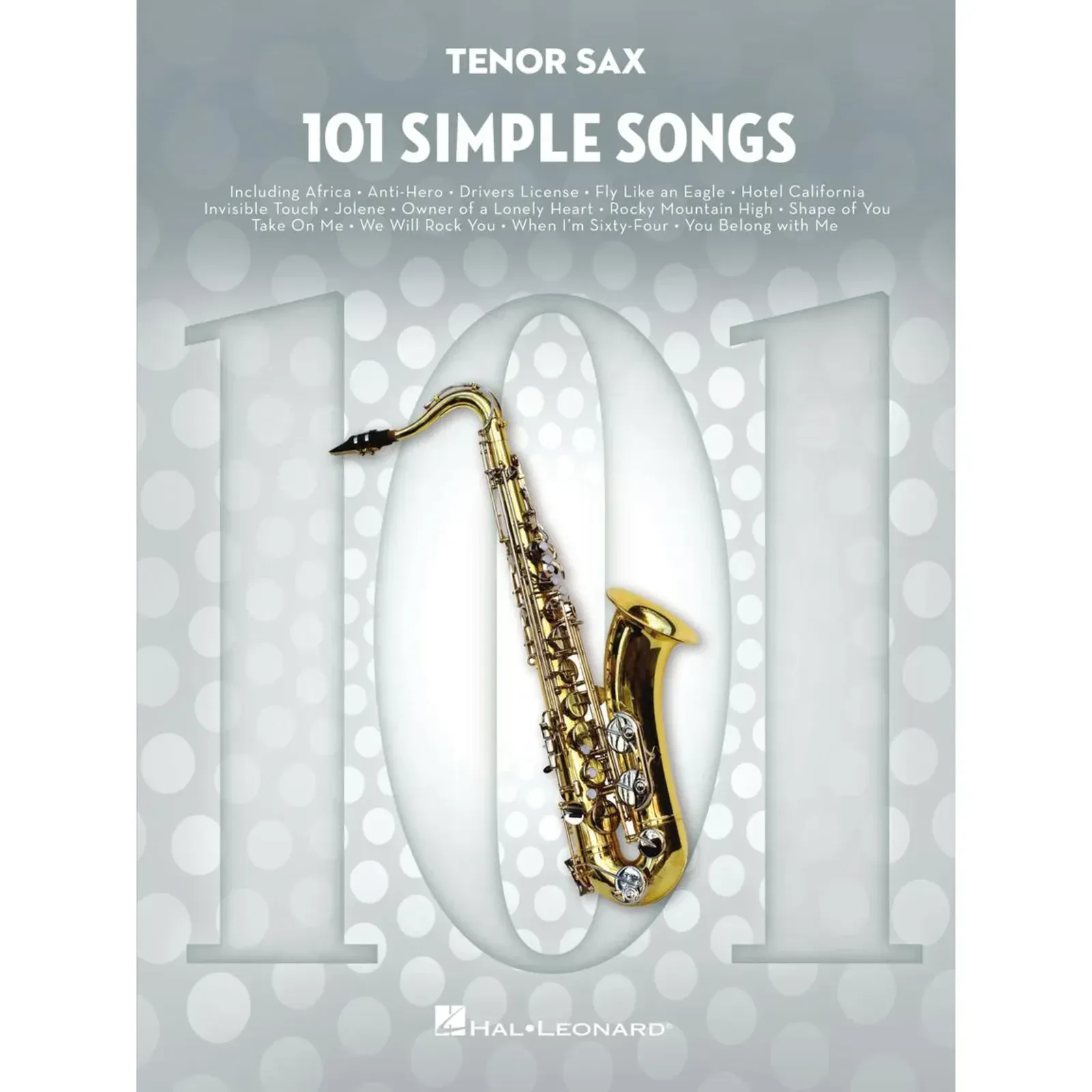 Сборник песен Hal Leonard 101 Simple Songs Tenor Sax