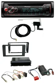 Pioneer DAB CD MP3 USB Bluetooth Autoradio für Audi A3 8P 03-06 Symphony Bose Ak