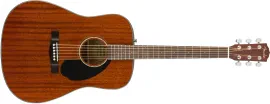 Fender Model CD-60S MAH Solid Top Mahogany Dreadnought Acoustic Guitar - DEMO