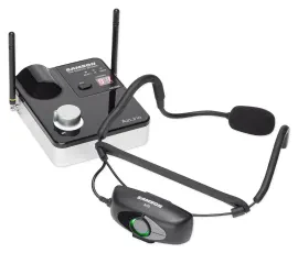 Samson AIRLINE 99M Wireless Rechargeable Headset For Yoga/Spin/Pilates K-Band