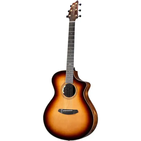 Электроакустическая гитара Breedlove Premier CE Brazillian Rosewood LE Concert A/E Guitar Edge Burst