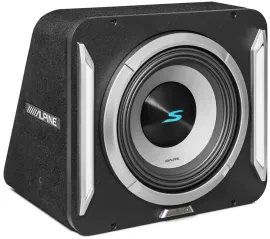 Alpine S2-SB10 600W RMS 10" S2-Series Loaded Subwoofer Box