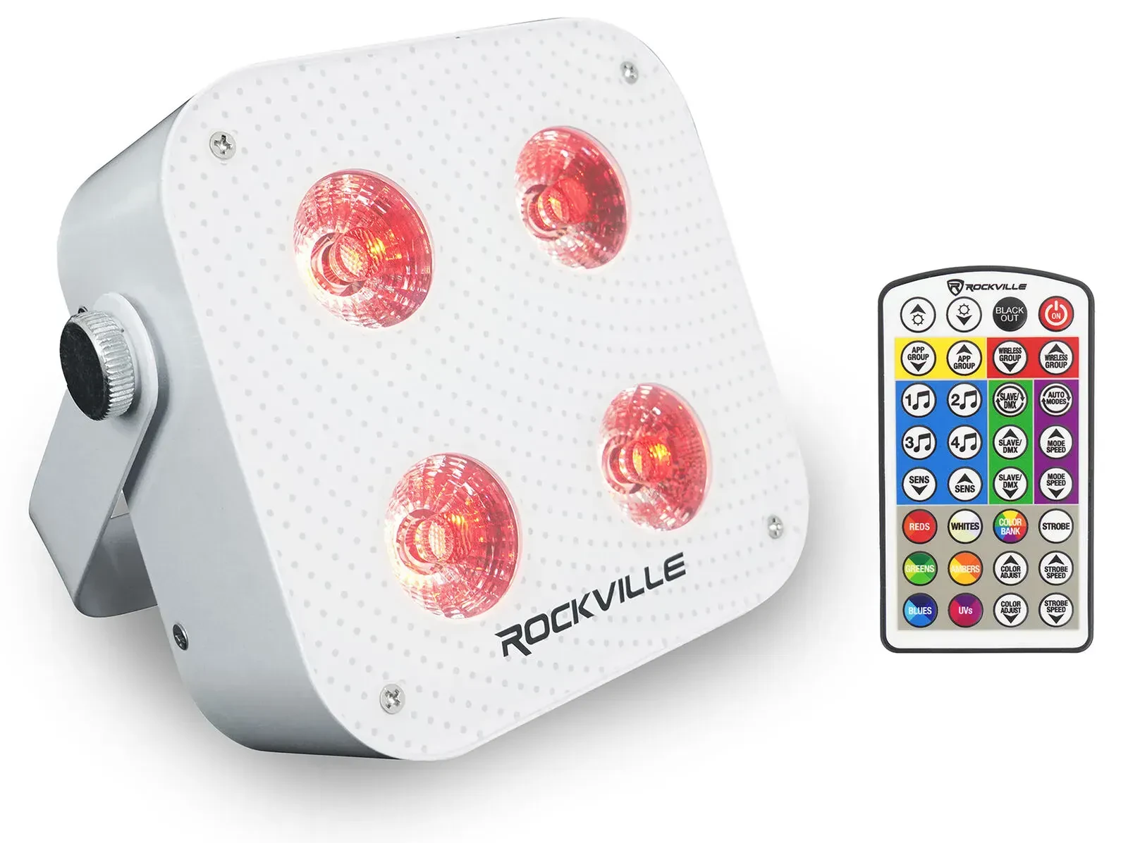 Светодиодный прибор Rockville MINI IR4 White