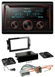 Pioneer 2DIN DAB MP3 Bluetooth USB CD Autoradio für Chrysler 300C Dodge Caliber