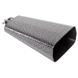 Fame M1 Cowbell 8.5" Schwarz/Silber Stahl Montierbar Durchsetzungsstarker Klang