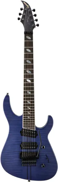 Электрогитара Caparison TAT Special 7 FM Transparent Blue Berry Matt