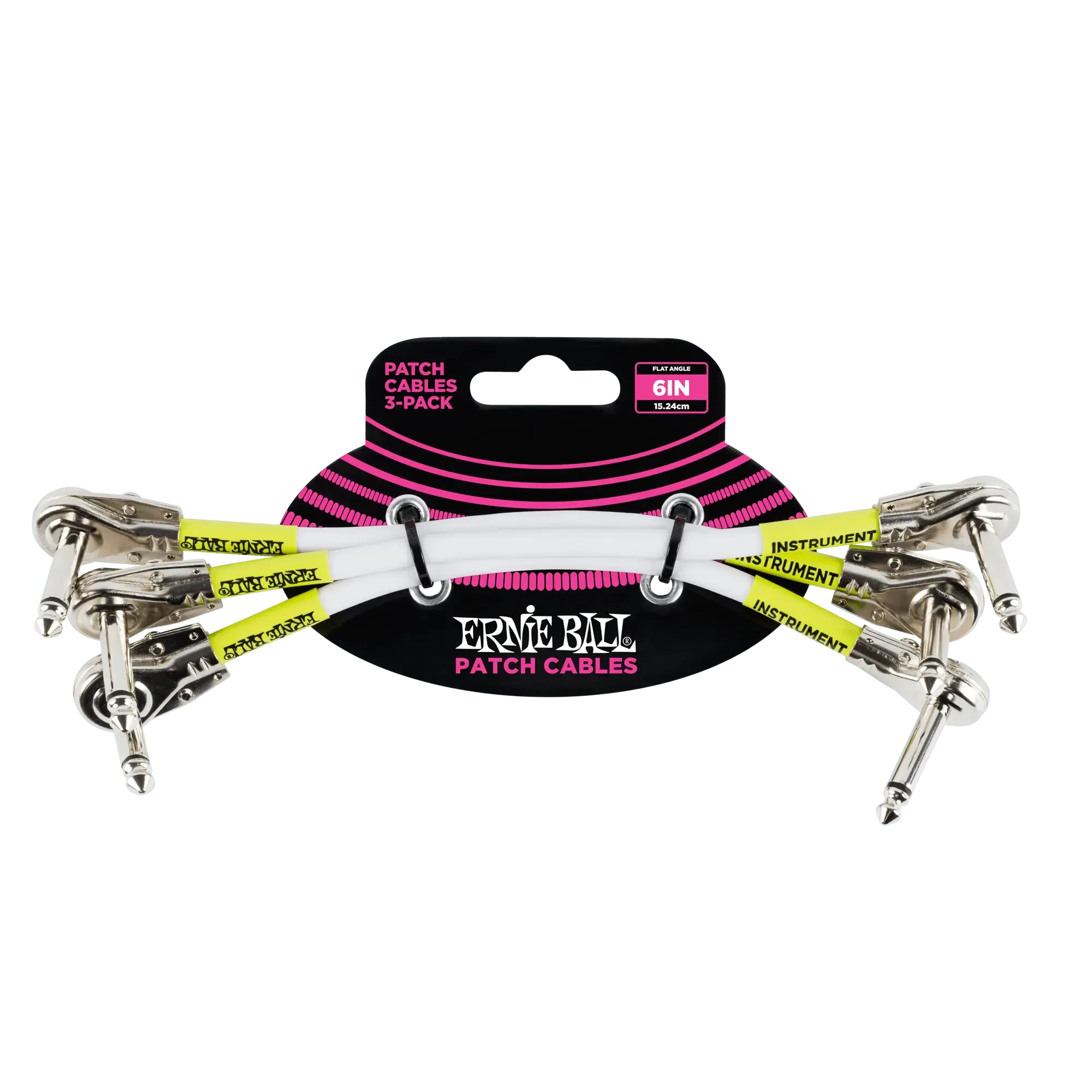 Патч-кабель инструментальный Ernie Ball 6052 0.15м