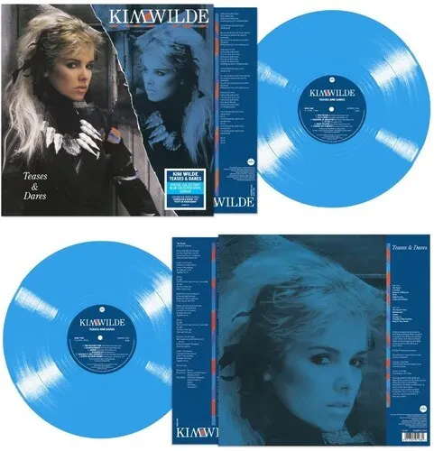 Виниловая пластинка Kim Wilde - Teases & Dares - 140gm Blue Vinyl [New Vinyl LP] Blue, Colored Vinyl