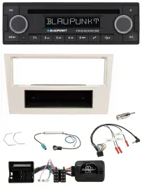Blaupunkt Lenkrad Bluetooth DAB CD USB Autoradio für Opel Corsa D 2006-2008 perl
