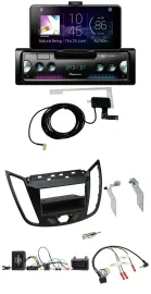 Автомагнитола Pioneer DAB, Bluetooth, USB для Ford C-Max/Kuga, совместимая с кнопками на руле, матовый черный