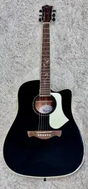 Б/У Электроакустическая гитара Tagima FS 200 EQ-BK Dreadnought Cutaway Black с чехлом