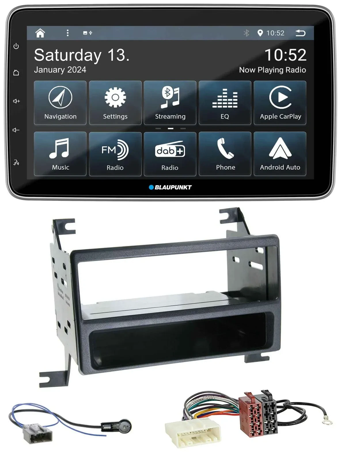 Blaupunkt USB DAB SD MP3 Bluetooth Autoradio für Nissan Juke (J15, 2010-2014)