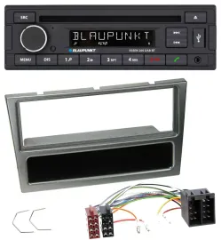 Blaupunkt USB MP3 Bluetooth DAB CD Autoradio für Opel Corsa C ISO 2000-2004 alum