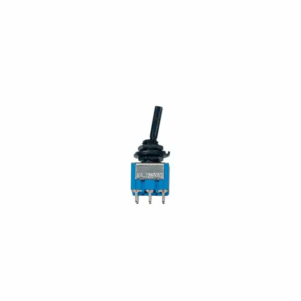 Переключатель для гитары BOSTON Mini Toggle Switch, 2-Weg-Schalter, on-on, schwarz, Made in Japan