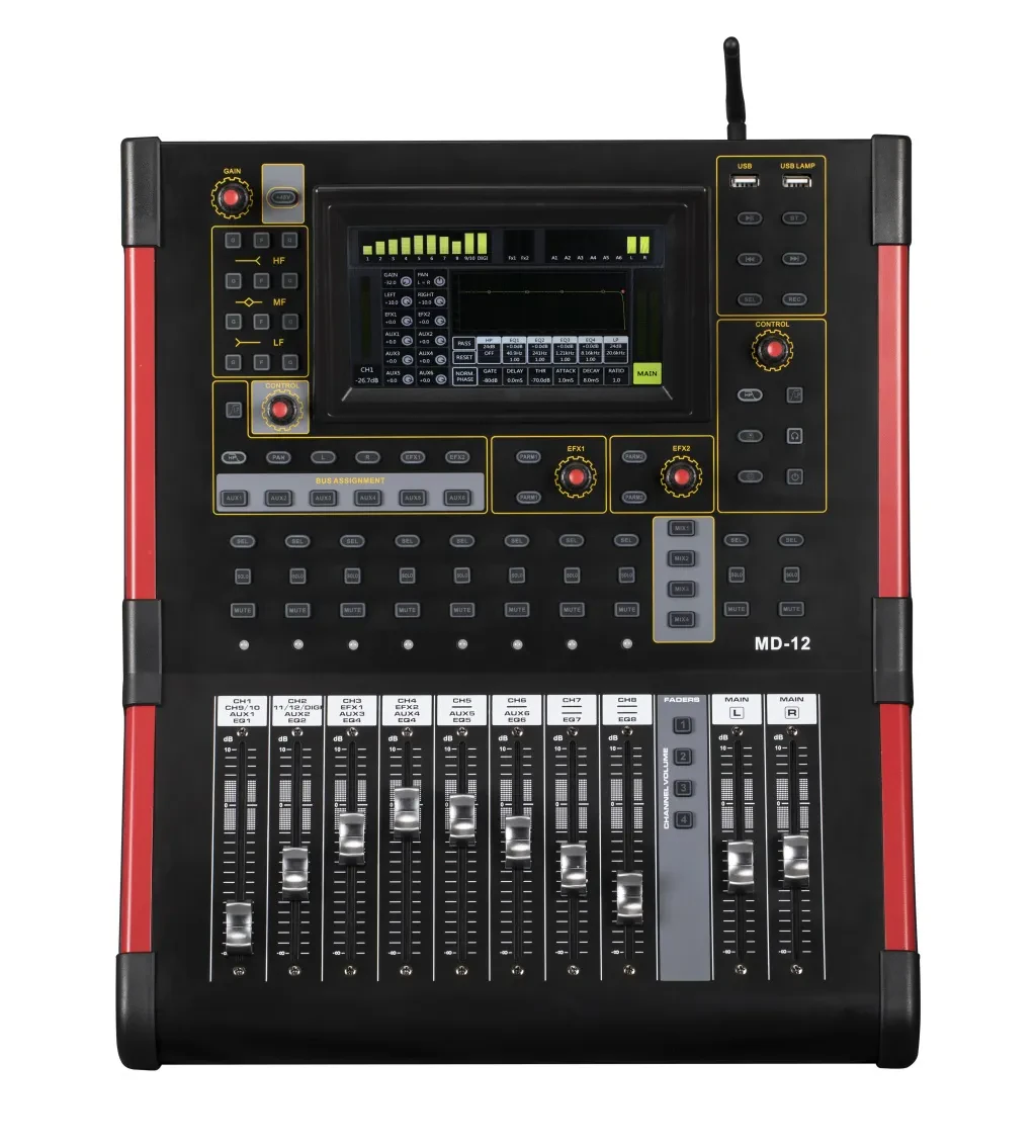 DM-12 Цифровой микшерный пульт, 12 каналов, LAudio