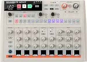 Драм-машина Arturia DrumBrute Impact 1984 Limited Edition, аналоговая, 10 звуков, белый