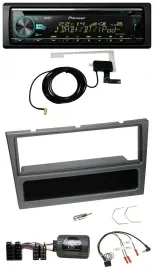 Pioneer MP3 Lenkrad CD USB DAB Autoradio für Opel Corsa C 2000-04 charcoal