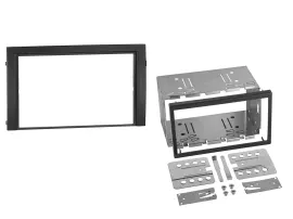Radioblende Set Doppel DIN Autoradio für Skoda Fabia 2004-2007 6Y Facelift