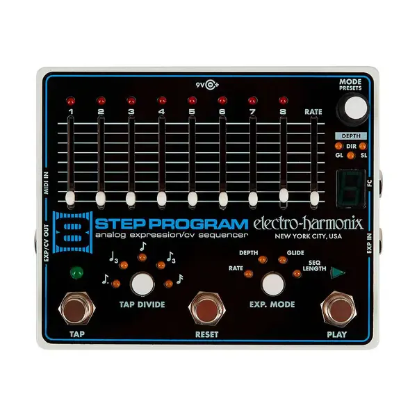 Педаль эффектов для электрогитары Electro-Harmonix 8-Step Program Analog Expression Sequencer